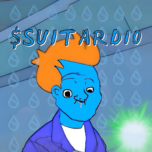 SUITARDIO character with orange hair
